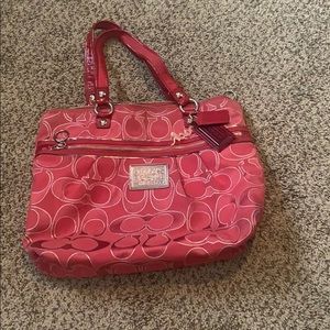 Poppy coach purse